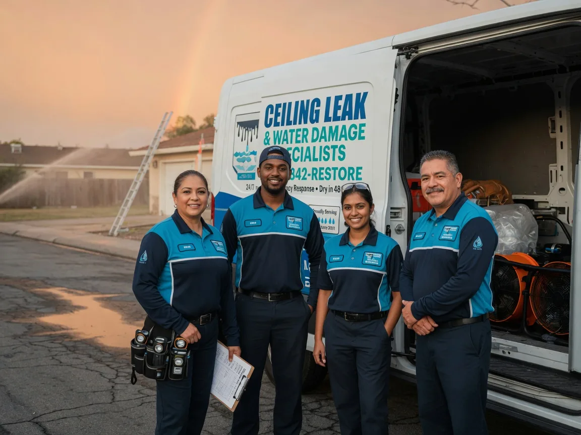 Ceiling Leak Cleanup company in Columbia City, IN